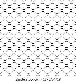 Seamless wave abstract geometric pattern background