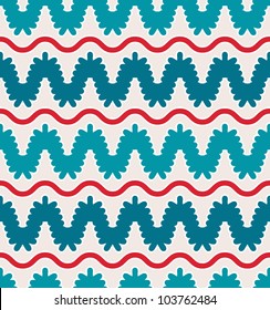 seamless wave pattern