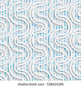 Patrón de ondas sin foco. Resumen Fondo Contemporáneo. Papel De Tejas Moderno. 3.ᵉʳ Diseño de estructura