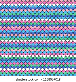 Seamless wave pattern. Abstract wavy background
