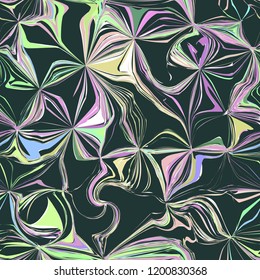 Seamless wave pattern.  Colorful waves backdrop.