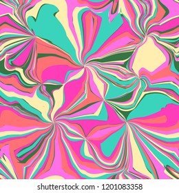 Seamless wave pattern.  Colorful waves backdrop.