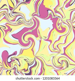 Seamless wave pattern.  Colorful waves backdrop.