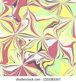 Seamless wave pattern.  Colorful waves backdrop.