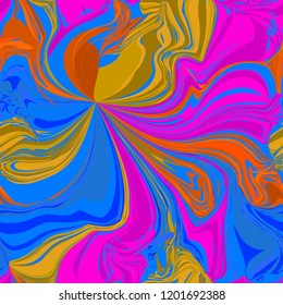 Seamless wave pattern.  Colorful waves backdrop.