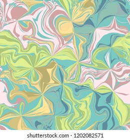 Seamless wave pattern.  Colorful waves backdrop.