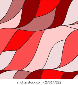seamless wave pattern, waves background. wallpaper design. vector