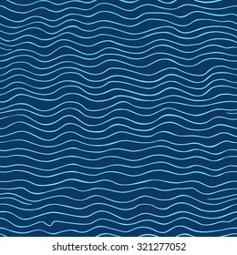 Seamless wave pattern, waves background. Can be used for wallpaper, pattern fills, web page background,surface textures.