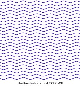 Seamless wave pattern, waves background. Can be used for wallpaper, pattern fills, web page background,surface textures. Abstract ornament with ripple sea. Linear geometric background.