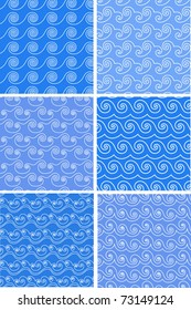 Seamless wave patterns