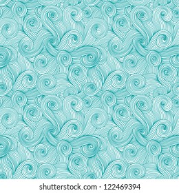 Seamless waves texture, wavy background.Copy that square to the side and you'll get seamlessly tiling pattern which gives the resulting image the ability to be repeated or tiled without visible seams.