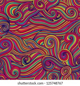 Seamless waves texture,wavy background.Copy that square to the side and you'll get seamlessly tiling pattern which gives the resulting image the ability to be repeated or tiled without visible seams.
