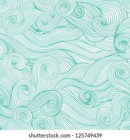 Seamless waves texture,wavy background.Copy that square to the side and you'll get seamlessly tiling pattern which gives the resulting image the ability to be repeated or tiled without visible seams.
