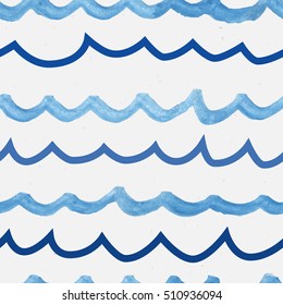 Seamless wavy background