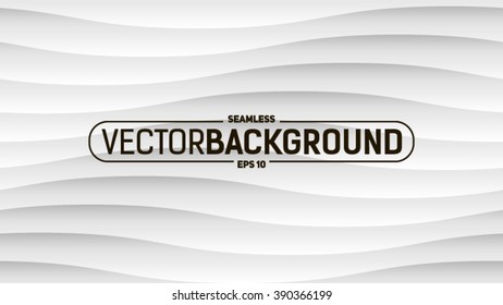 Seamless wavy convex abstract background