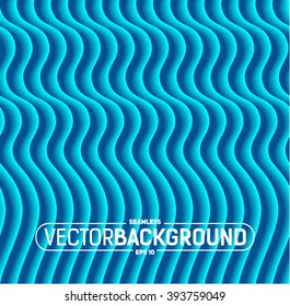 Seamless wavy convex abstract background