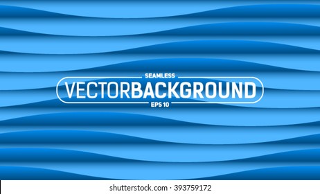 Seamless wavy convex abstract background