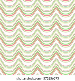 seamless wavy line pattern vector illustration