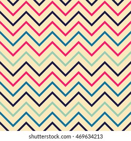 Seamless wavy lines background