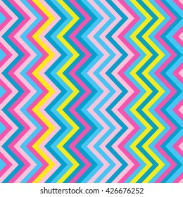 Seamless wavy lines background. Vector repeating texture.