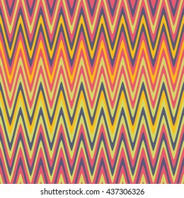 Seamless wavy lines background. Vector repeating texture.