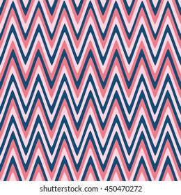 Seamless wavy lines pattern. Vector repeating texture.