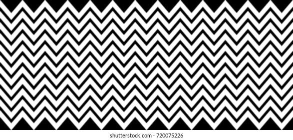 Seamless wavy lines pattern. Vector repeating texture. Zigzag background