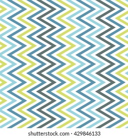 Seamless wavy lines pattern with white background