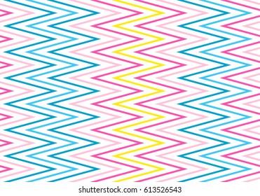 Seamless wavy lines pattern with white background