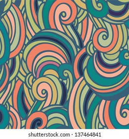 seamless wavy pattern