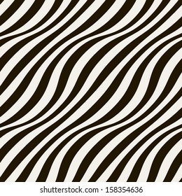Seamless wavy pattern. Repeating vector texture. Stylish wavy background with diagonal direction
