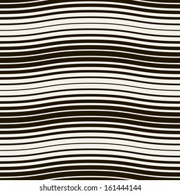 Seamless wavy pattern. Repeating vector texture. Stylish wavy background