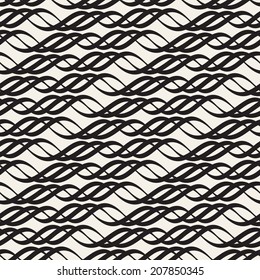 Seamless wavy pattern. Repeating vector texture. Stylish wavy background