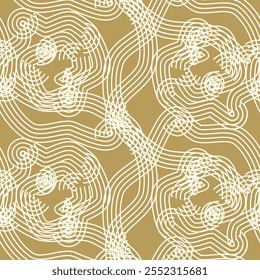 Seamless wavy pattern. Repeating vector texture. Stylish wavy background with diagonal direction