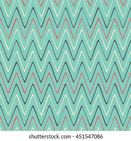 Seamless wavy stripes background