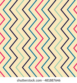 Seamless wavy stripes background