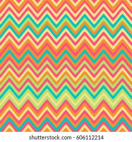 Seamless Wavy Stripes Background Stripes Fresh Stock Vector (Royalty