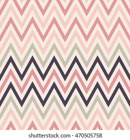 Seamless wavy stripes pattern with beige background