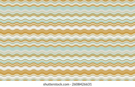 Seamless wavy stripes pattern in calming pastel hues.  Perfect for textile design, website backgrounds, or any project needing a soft, flowing aesthetic.