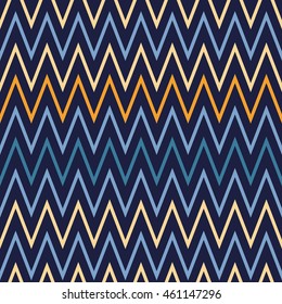 Seamless wavy stripes pattern with dark background