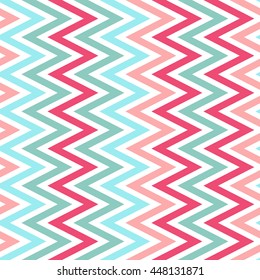 Seamless wavy stripes pattern with white background. Vector repeating texture.