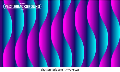 seamless wavy texture background with volume effect