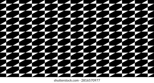 Seamless weave pattern. Chain link weave geometric pattern background.