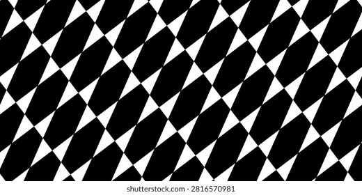 Seamless weave pattern. Chain link weave geometric pattern background.