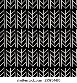 seamless weaving black and white