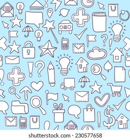seamless web pattern