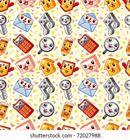 seamless web pattern