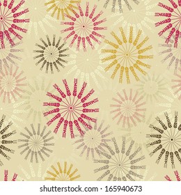 Seamless Wheat Pattern