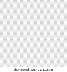 Seamless white abstract texture with imitation bricks. Vector background 3d. Suitable in cover or book design, poster,flyer, website backgrounds or advertising.