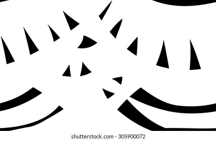 Seamless white background of abstract triangular shapes